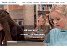 Tablet Screenshot of berwickinstitute.org